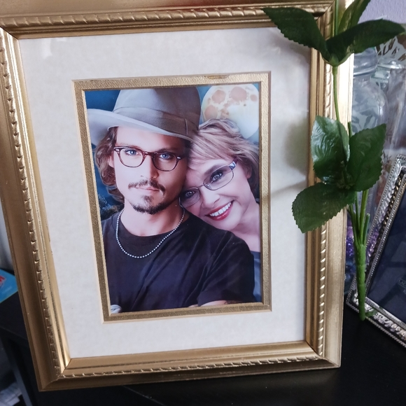 I met my man! MY DREAM AND ME DIGITAL PAINTING CUSTOM ART PRINT Framed 8x10 - Picture 1 of 2